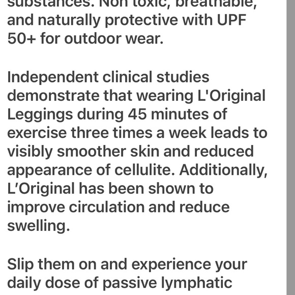 Elastique L’Originale Leggings - Olive Green, Size Medium - Picture 11 of 11